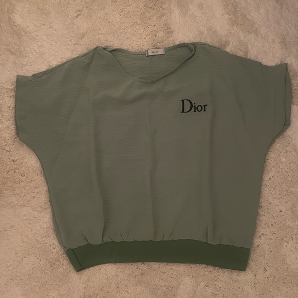 Dior Tops - Dior Women’s Green Top Sz Small
